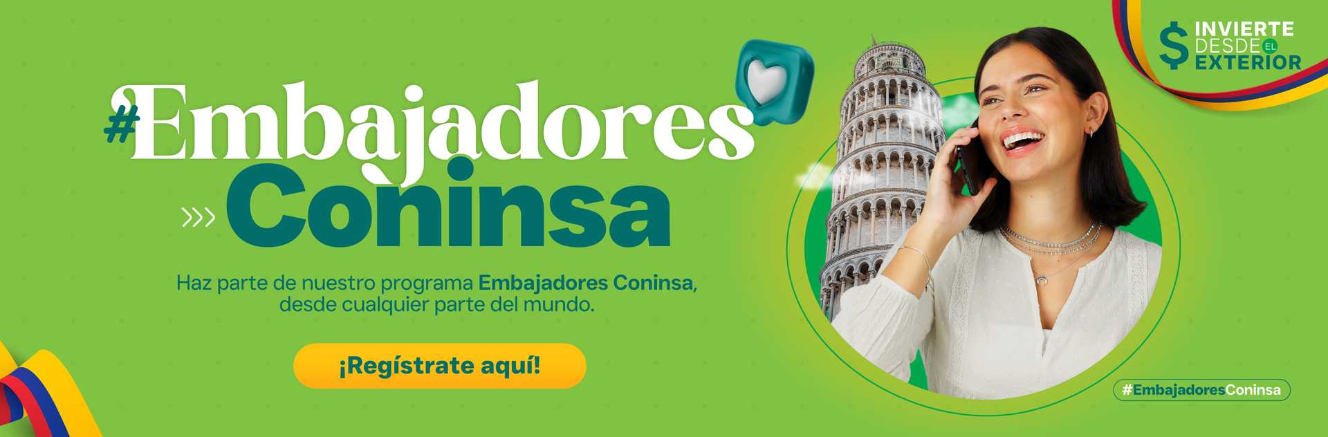 Banner de compras desde el exterior