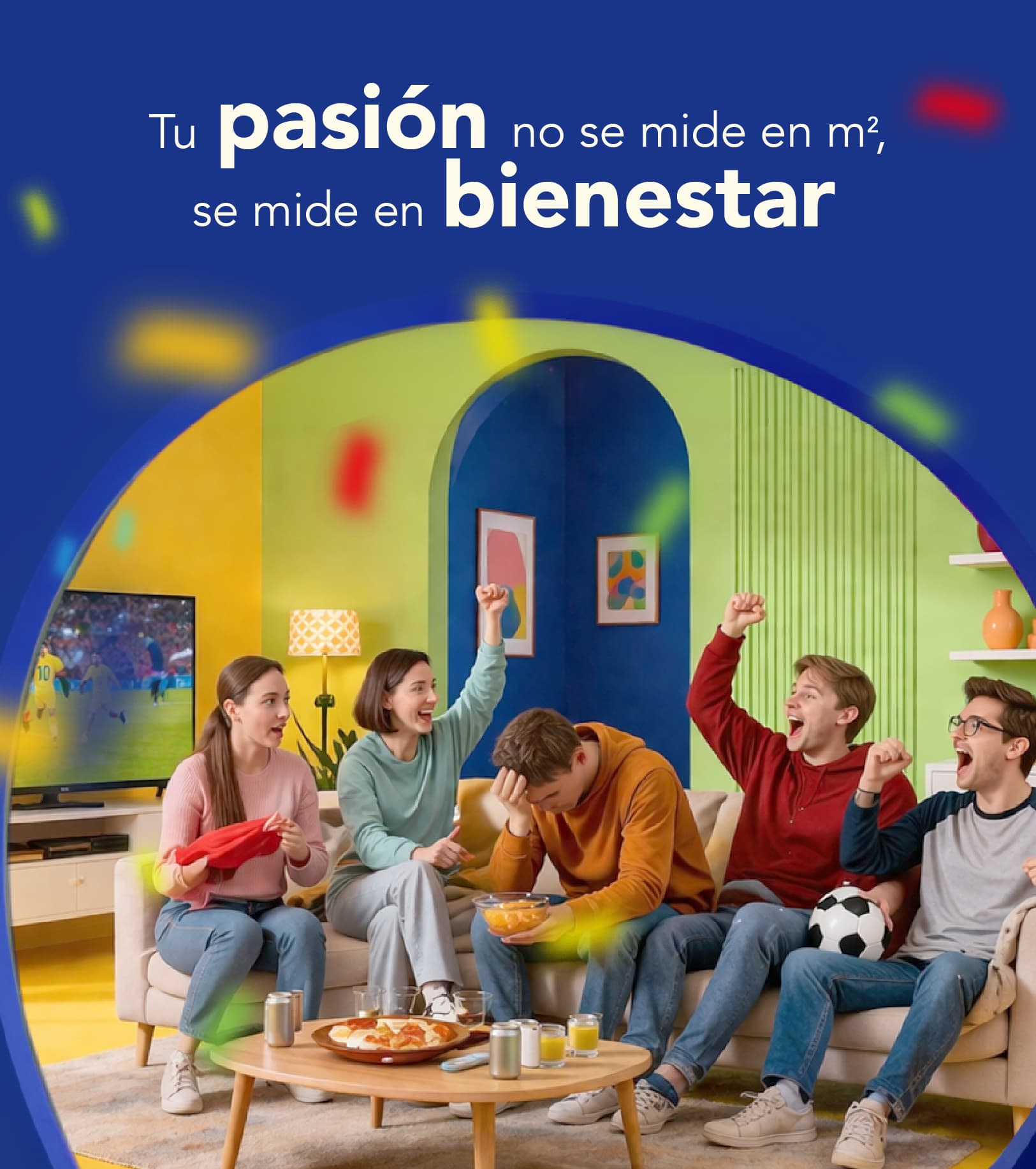 Imagen de una pareja en su nuevo apartamento