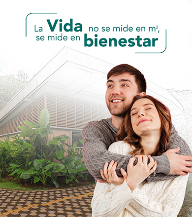 Entrega de inmueble a nuestros clientes Imagen de una pareja en su nuevo apartamento